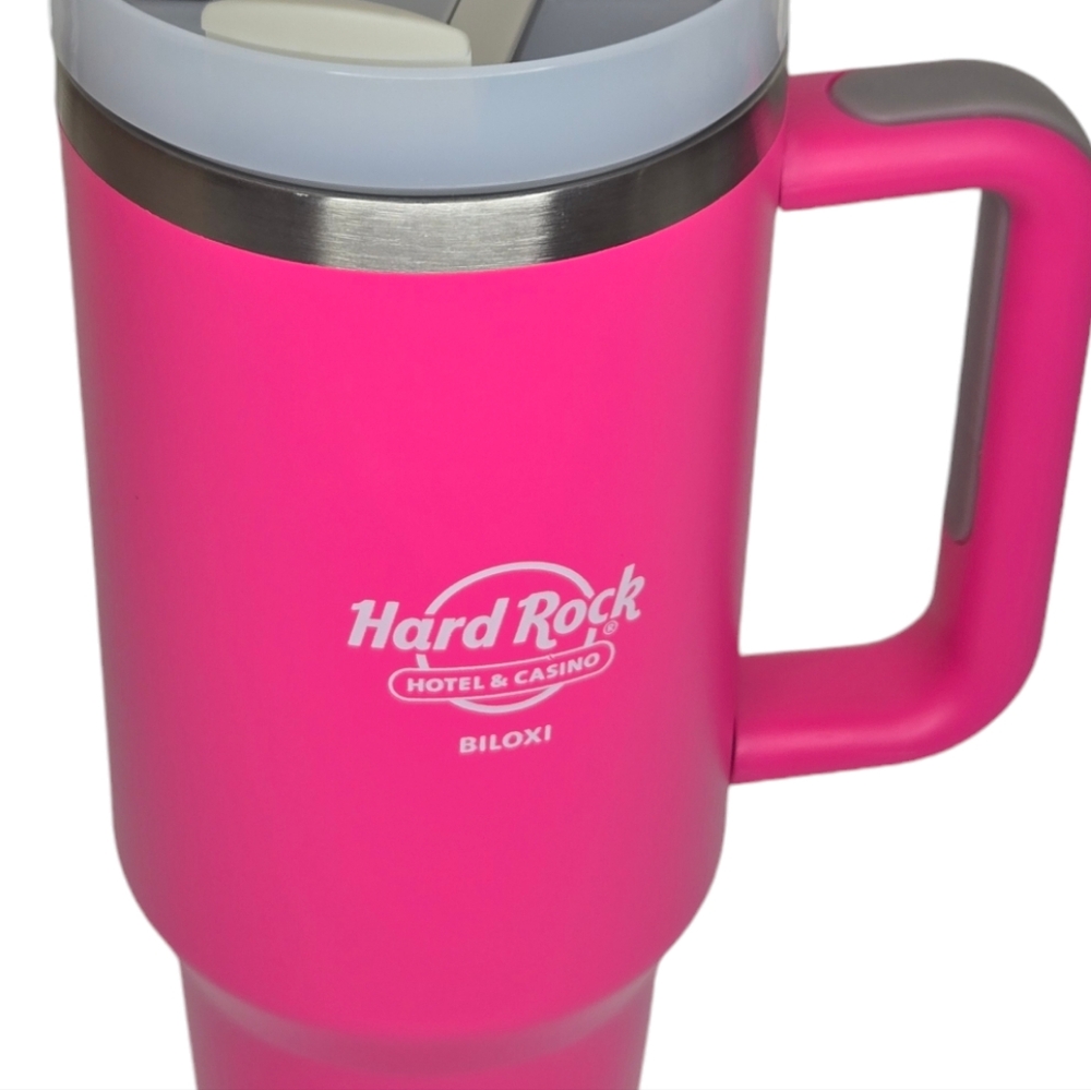 *H797 NNT Pink Hard Rock Tumbler